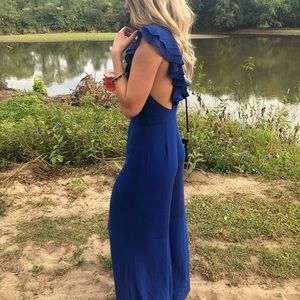 Lulu’s wide leg jumpsuit